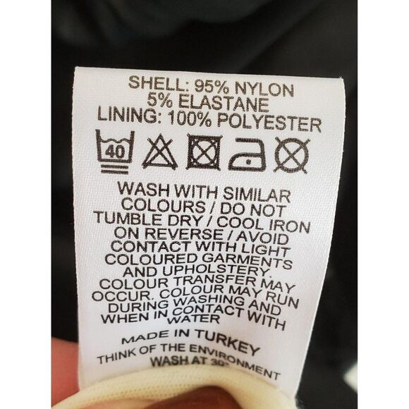 ASOS Curve Womens Dress Black XL Plus Size One Shoulder Cocktail 12 New - Picture 7 of 9